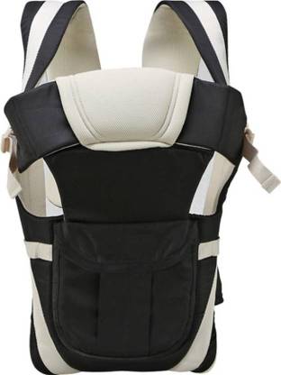Smilecasters Adjustable Hands-Free 4-in-1 (with Comfortable Head Support & Buckle Straps) Baby Carrier Baby Carrier