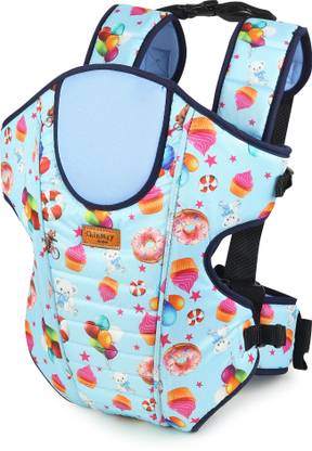 Chinmay Kids 3 Way Baby Carrier With Detachable Bib & Head Cushion Ergonomic Multi Functional Baby Carrier