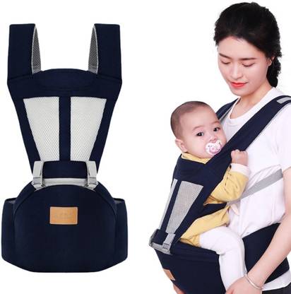 SNOWIE SOFT Baby Carrier with Hip Seat for 3-36 Month Baby, 6-in-1 Detachable Baby Carrier
