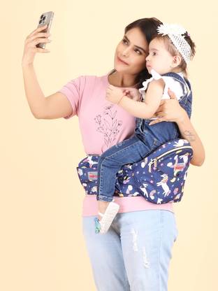 Magic Seat by Alfora 6-in-1 Baby Carrier with Hip Seat (Unicorn Print) Baby Carrier