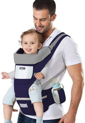 Zibuyu Ergonomic 6 in 1 Baby Carrier Wrap with 360 All Position Support 7-66 lbs Baby Carrier