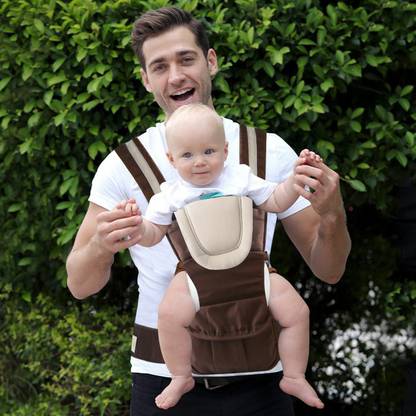 Duggu kids Multi-Functional Front Baby Carrier Ideal for Kids 0 to 3 Years Soft Cushion Baby Carrier  (Multicolor, Front Carry facing in) at Rs. 349