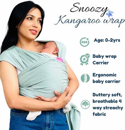SNOOZY Classic Kangaroo Wrap Baby Carrier