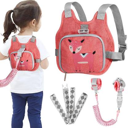 gustave Toddler Leash Harness Cartoon Backpack Toddlers Safety Harness Reflective Leash Baby Cuddler