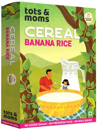 TOTS AND MOMS Banana Rice Cereal Cereal