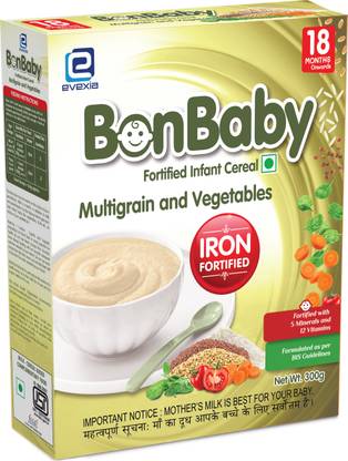 BonBaby Multigrain and Vegetables Cereal
