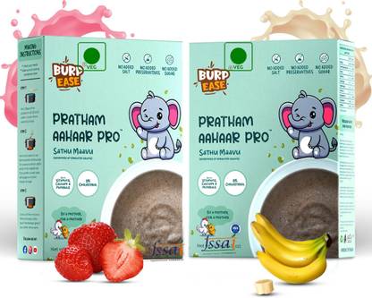 BURPEASE Pratham Aahaar Baby Food Fullfilled With Sprouted Grains And Nuts No Added Sugar Cereal