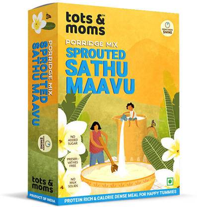 TOTS AND MOMS Sprouted Health Mix - Sathu Mavu Cereal
