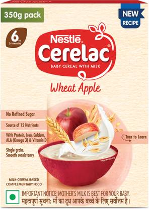 Nestle Cerelac Wheat Apple Baby cereal Cereal