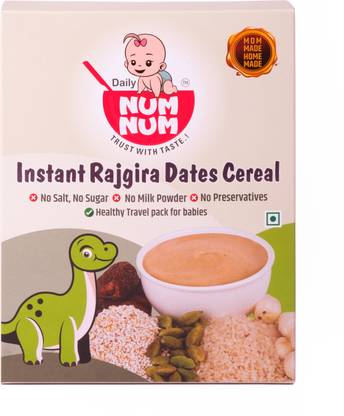 NUM NUM Instant Rajgira Dates Cereal Cereal
