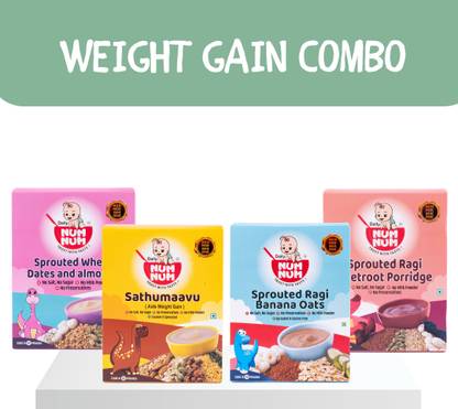 NUM NUM Weight Gain Combo Pack Cereal