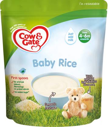 Cow & Gate Baby Rice, Nutritious Baby Cereal, UK-Made Cereal