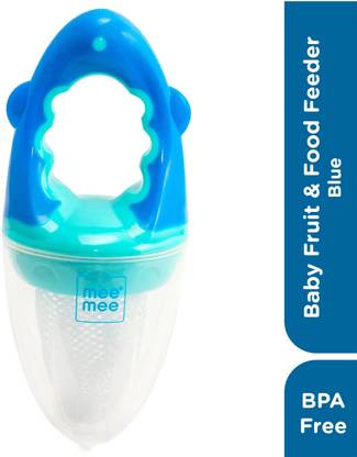 MeeMee Baby Pacifier Fruit & Food Nibbler With Extra Mesh, BPA Free Pacifier Soother,