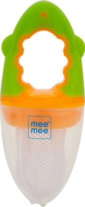 MeeMee Baby Pacifier Fruit & Food Nibbler With Extra Mesh, BPA Free Pacifier Soother,