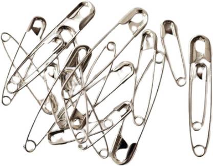 MAKE YOUR STYLE (Pack of 30) Stainless Steel Safety Pins Small Large Size