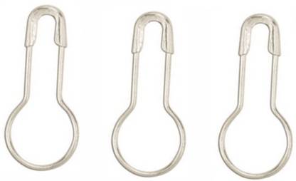 Jyoti Safety Pins - Strong Brass Nickel Free Finish, (Pear Shaped Pins) - 200 Pieces
