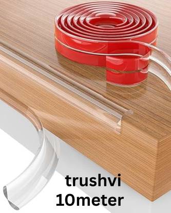 viyagee prufing 10-Meter Silicone Edge Protector Strip, Baby Proofing Edge