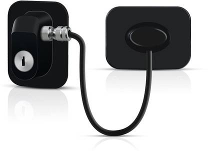 WAKTORO Child Safety Device Refrigerator Door Lock with Key and Adhesives