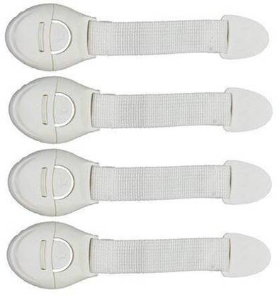 truecart care Child Baby Safety Lock(4 Pcs) Toddler Infant for Drawer Fridge Cabinet