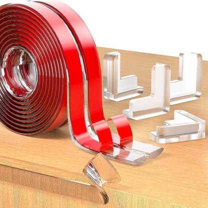 NEZELLO Edge Protector,Child Proof Table Edge Protectors Bumper Cover for Furniture Desk