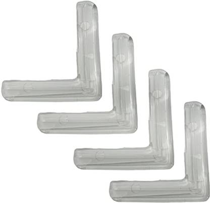 SYGA Window Broken Aluminum Bridge Right Angle Protective Cover - 4 Pcs