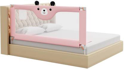 KIDS STATION 6' Long Adjustable Height Bed Guard Rail for Kids Safety|Baby Safety Product