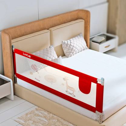 LuvLap Bed Rail Guard for Baby/Kids Safety (180x68cm), Portable & Foldable Bed Rail,
