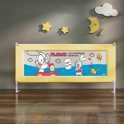StarAndDaisy Premium Bed Rail Guard for Kids with Height Adjustable & One Side Lifting