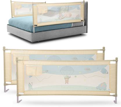 baybee Bed Rail Guard Barrier Baby Portable Safety Protector Fence Foldable Bed Guard