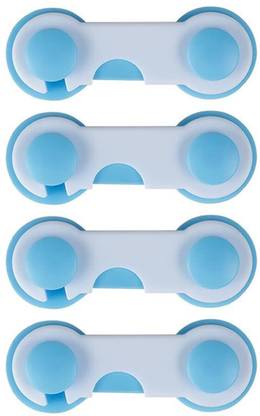ClickFit Kids Cabinet Locks for Child Safety, Baby Proofing 4 Pcs Child Locks for Drawer