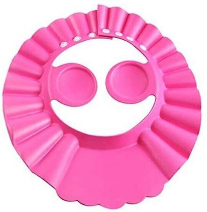 Masox Store Rubber Kids Adjustable Shower Cap For Wash Hair Shampoo Shower Bathing Cap S1