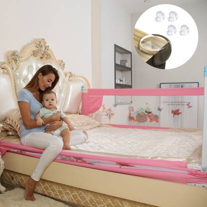 Safe-o-kid Bedrail Guards, Extra Thick, 8 Adjustable Points, Fits All Bed Size 1.8m