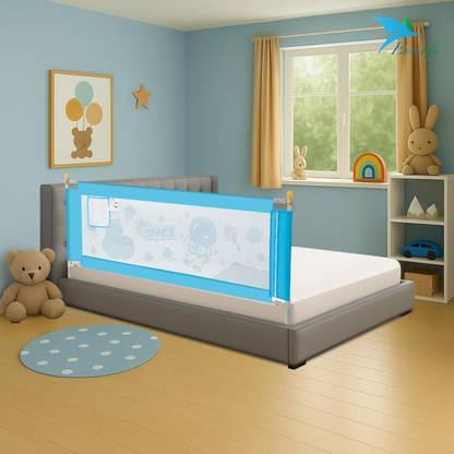 Evafly Bed Rail Guard for Baby & Kids | Length-180cm, Height 68-93cm | Foldable