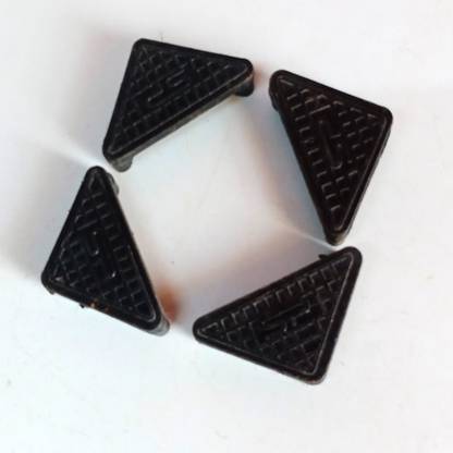 DVYA Angle Iron Plastic End Caps Degree Corner Feet Glides (4 Pcs)