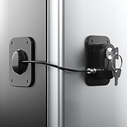 GANESH PROCESSING Plastic Glossy Smart Lock