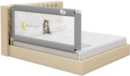 KIDS STATION Adjustable Height Bed Guard Rail for Kids Safety 180*80cm|Baby Safety Product