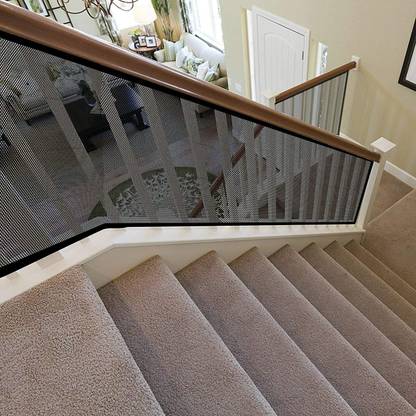 Kiddale Baby staircase safety net & balcony child safety guard-Pack of 2(3m*1.1m)
