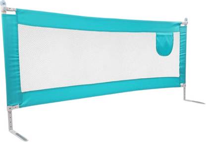 किड्डरी Bed Rails for Baby Toddler Safety Adjustable Height Blue
