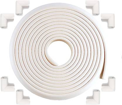 KIDS STATION Made in India Baby Proofing L-Shape 50gm/mtr. Dense Edge & Corner Guard Pack