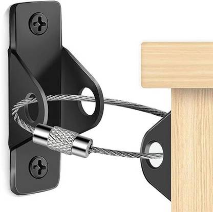 Adfresh Furniture Straps D-Shape, Furniture Anchors, Furniture Wall Anchor