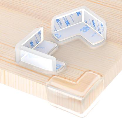 WOKO Corner Protector, Bad, Table, Baby Safety, Proofing, V Shape Soft Guards 4 Pcs