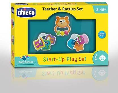Chicco Start-UP Play Set - 3 PC Rattle