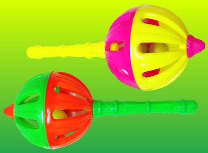 Dynamic Retail Global Rattles for baby, rattle toys set for infants kids newborn sound toys r.1351z Rattle
