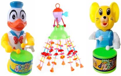 MS TOYS DUCK_KEY JHO-CAT-03 Drummer Toy with Drumming and Dancing Action for Kids
