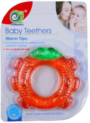 3 Jokers Toddler and Infant Baby Tooth Gel Soother Teether Water Filled Teething Toy Rattle