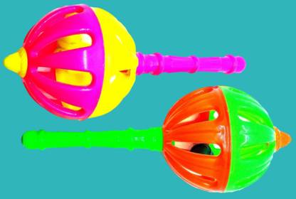 Dynamic Retail Global Rattles for baby, rattle toys set for infants kids newborn sound toys r.413z Rattle