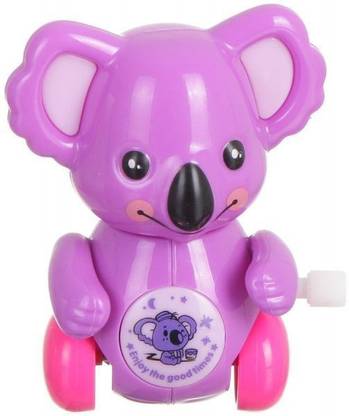 BEBAVY KEY OPERATED CRAWLING TOY MOUSE ANIMAL PACK OF 1PCS MULTICOLOR Rattle