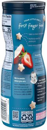 GERBER Puffs- Strawberry Apple Baby Puffs 42 g