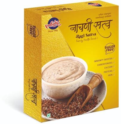 Purnanand Ragi Sattva Without Sugar Unflavored Powder