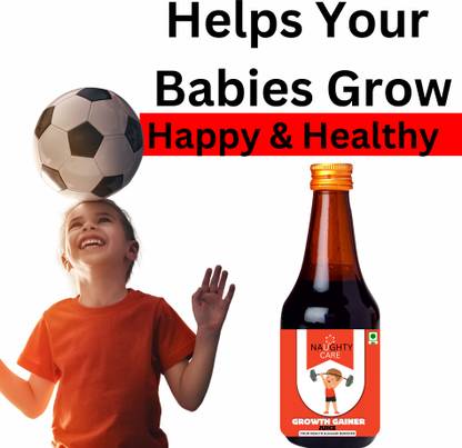 NaughtyCare Baby Growth Tonic -Flavored Syrup Fruity Flavored Syrup